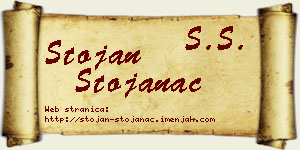 Stojan Stojanac vizit kartica
